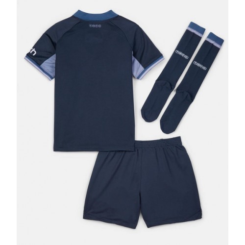Maillot de foot Tottenham Hotspur Extérieur enfant 2023-24 Manches Courte (+ pantalon court)